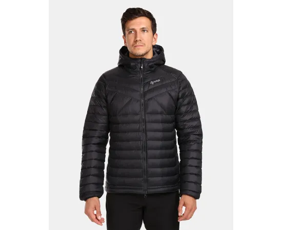 lacitesport.com - Veste en plumes pour homme Kilpi PYRAMIDEN-M, Couleur: Noir, Taille: L