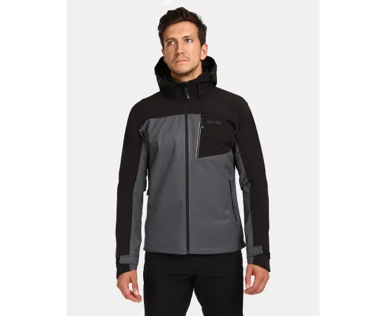 lacitesport.com - Veste softshell pour homme Kilpi RAVIO-M, Couleur: Gris, Taille: 3XL