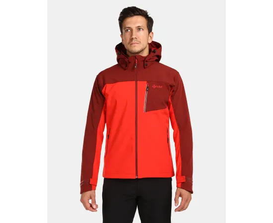 lacitesport.com - Veste softshell pour homme Kilpi RAVIO-M, Couleur: Rouge, Taille: 3XL