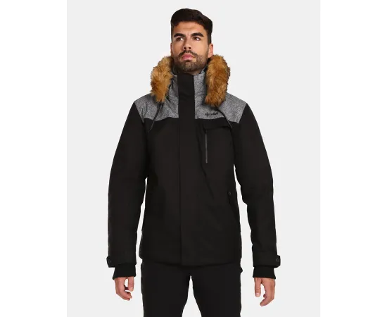 lacitesport.com - Veste d'hiver pour homme Kilpi ALPHA-M, Couleur: Noir, Taille: 3XL