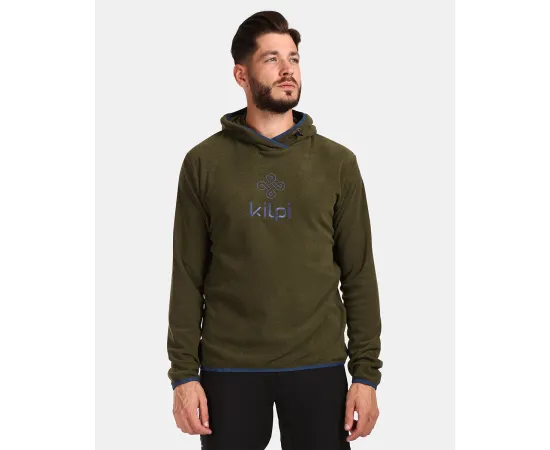 lacitesport.com - Sweat à capuche fonctionnel en polaire pour homme Kilpi FLOND-M, Couleur: Vert, Taille: 3XL