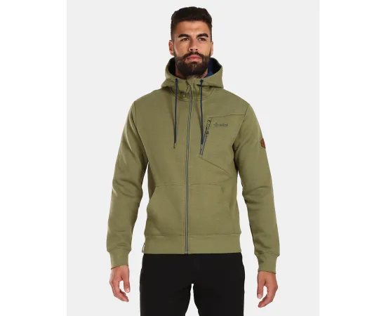 lacitesport.com - Sweat à capuche en coton pour homme Kilpi PREDA-M, Couleur: Vert, Taille: 3XL