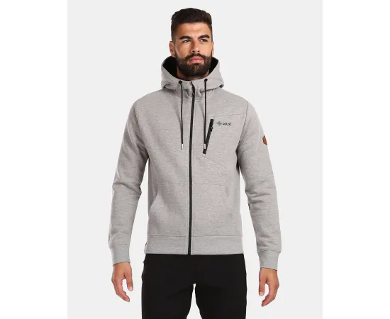 lacitesport.com - Sweat à capuche en coton pour homme Kilpi PREDA-M, Couleur: Gris, Taille: 3XL