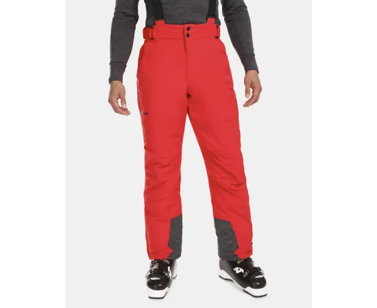 lacitesport.com - Pantalon de ski pour homme KILPI MIMAS-M, Couleur: Rouge, Taille: L