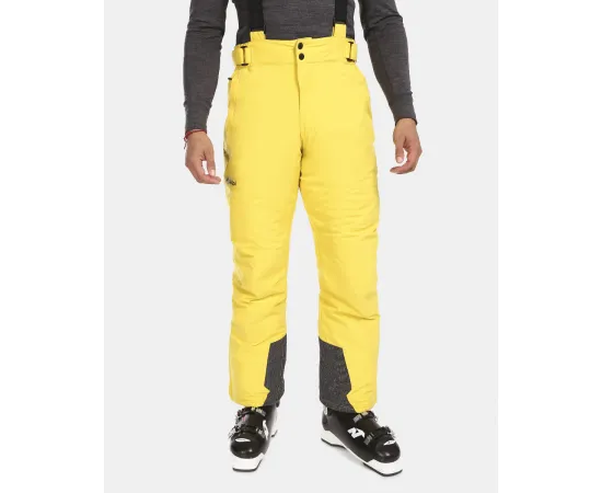 lacitesport.com - Pantalon de ski pour homme KILPI MIMAS-M, Couleur: Jaune, Taille: L