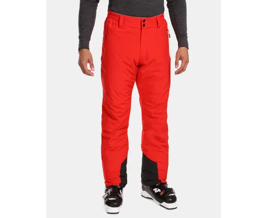 lacitesport.com - Pantalon de ski pour homme KILPI GABONE-M, Couleur: Rouge, Taille: L/S