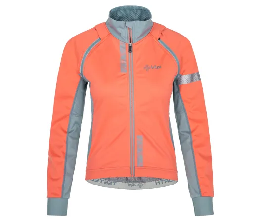 lacitesport.com - Veste vélo softshell femme Kilpi ZAIN-W, Couleur: Corail, Taille: 36