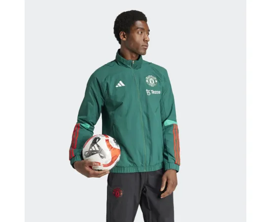 lacitesport.com - Adidas Manchester United Veste Présentation 23/24 Homme, Taille: S