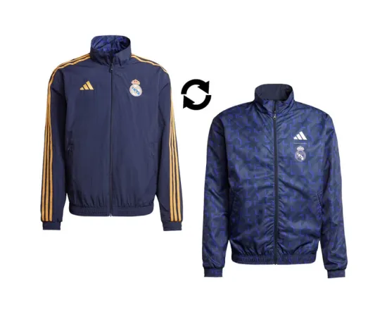 lacitesport.com - Adidas Real Madrid Veste Anthem Réversible 23/24 Homme, Taille: S