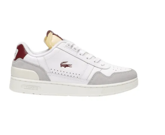 lacitesport.com - Lacoste T-Clip Chaussures Femme, Couleur: Blanc, Taille: 36,5