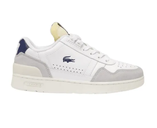 lacitesport.com - Lacoste T-Clip Chaussures Femme, Couleur: Blanc, Taille: 36,5