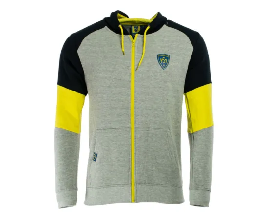 lacitesport.com - ASM Clermont Veste zippée à capuche Enfant, Couleur: Gris, Taille: 8 ans