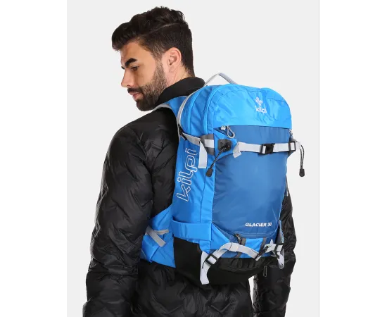 lacitesport.com - Sac à dos ski freeride Kilpi GLACIER-U, Couleur: Bleu, Taille: TU