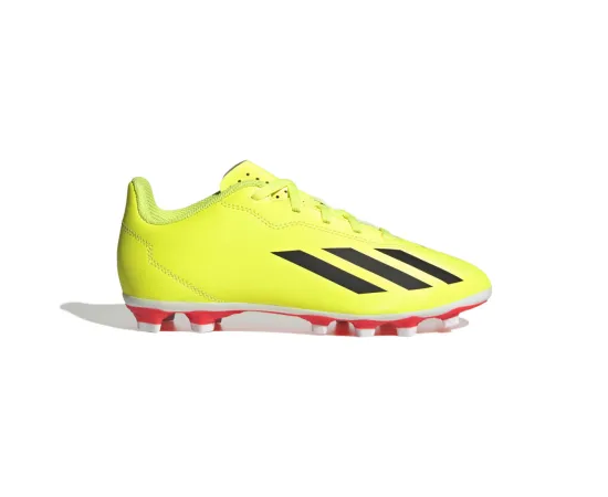 lacitesport.com - Adidas X Crazyfast Club FxG Chaussures de foot Enfant, Couleur: Jaune, Taille: 28