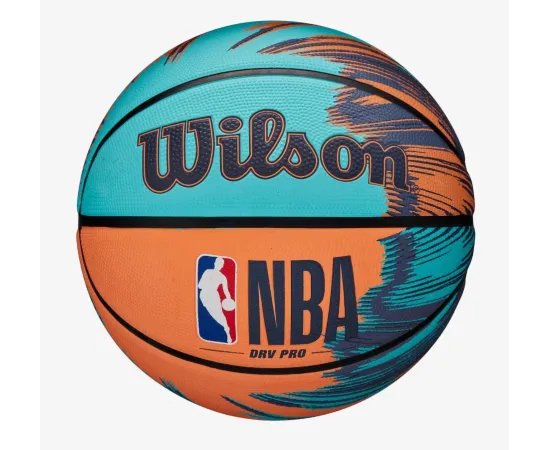 lacitesport.com - Ballon NBA Wilson DRV Pro Streak Blue/Orange, Taille: T6