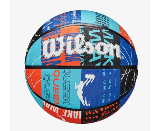 lacitesport.com - Ballon WNBA HEIR DNA Blue/Orange, Taille: T6