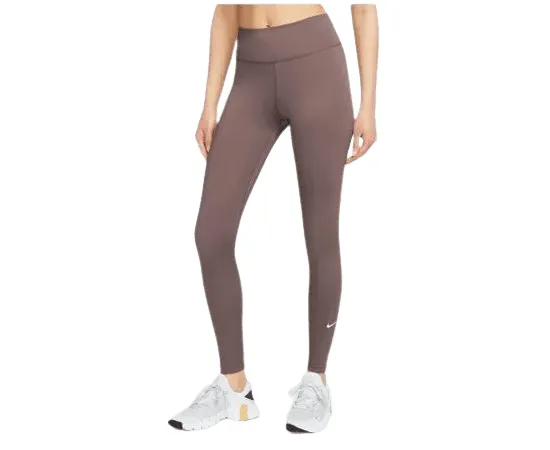 lacitesport.com - Nike One Legging Taille haute Femme, Couleur: Marron, Taille: L