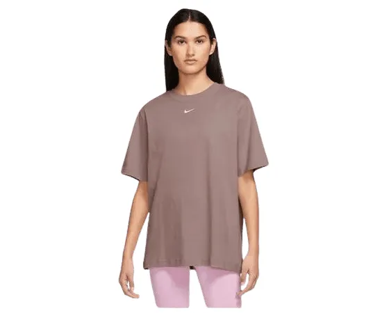 lacitesport.com - Nike Sportswear Essential Oversize T-shirt Femme, Couleur: Marron, Taille: S