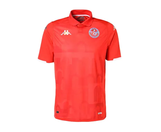 lacitesport.com - Kappa Tunisie Maillot Domicile Kombat 2024 Homme, Taille: S