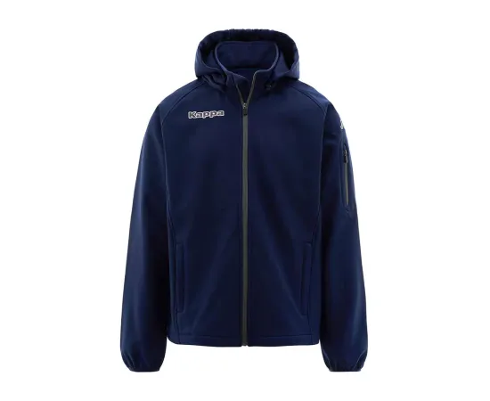 lacitesport.com - Kappa Vallas Veste Softshell Homme, Couleur: Bleu, Taille: S