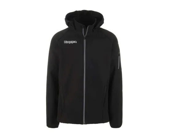 lacitesport.com - Kappa Valas Veste Softshell Homme, Couleur: Noir, Taille: XL