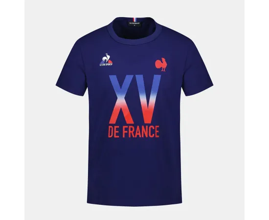 lacitesport.com - Le Coq Sportif XV de France T-shirt Homme, Couleur: Bleu, Taille: S