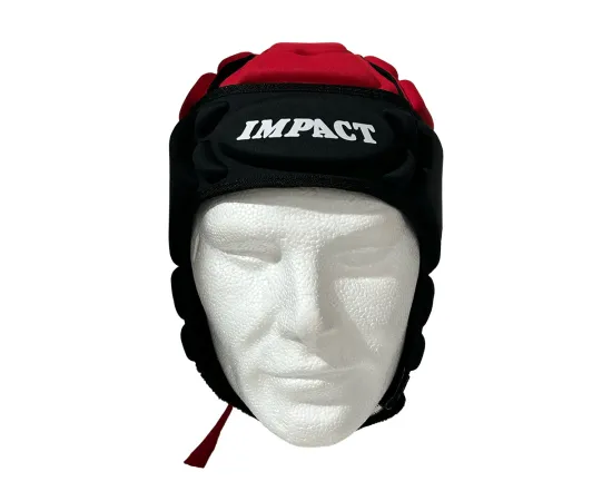 lacitesport.com - Impact Brumby Noir et rouge Casque de rugby Unisexe, Couleur: Noir