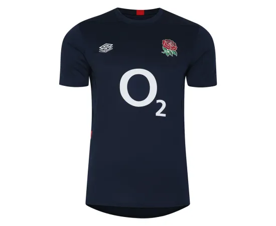 lacitesport.com - Umbro Angleterre Maillot d'entrainement 23/24 Homme, Couleur: Bleu Marine, Taille: 3XL