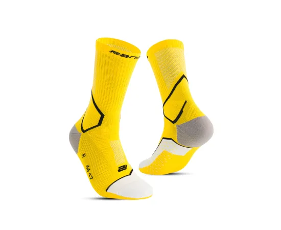 lacitesport.com - Ranna R-ONE Grip 3.0 Chaussettes antidérapantes, Couleur: Jaune, Taille: 36/39