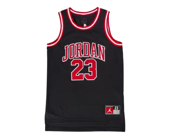 lacitesport.com - Jordan 23 Jersey Maillot de basket Enfant, Couleur: Noir, Taille: 10/12 ans