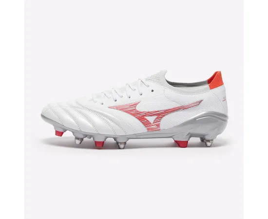 lacitesport.com - Mizuno Morelia Neo IV Beta Japan Mix SG Chaussures de foot Adulte, Couleur: Blanc, Taille: 42