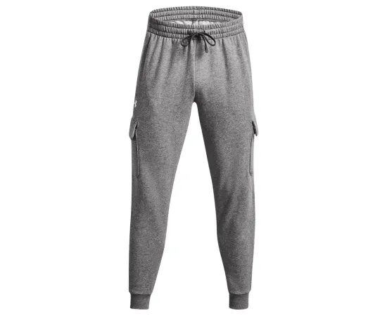 lacitesport.com - Under Armour Rival Fleece Pantalon Jogging Cargo Homme, Couleur: Gris, Taille: XL