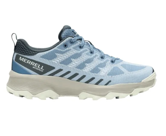 lacitesport.com - Merrell Speed Eco Waterproof Chaussures de randonnée Femme, Couleur: Bleu, Taille: 37