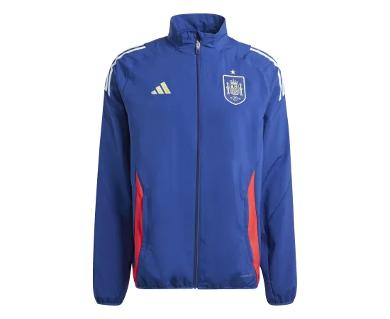 lacitesport.com - Adidas Espagne Veste de présentation 24/25 Homme, Couleur: Bleu, Taille: S