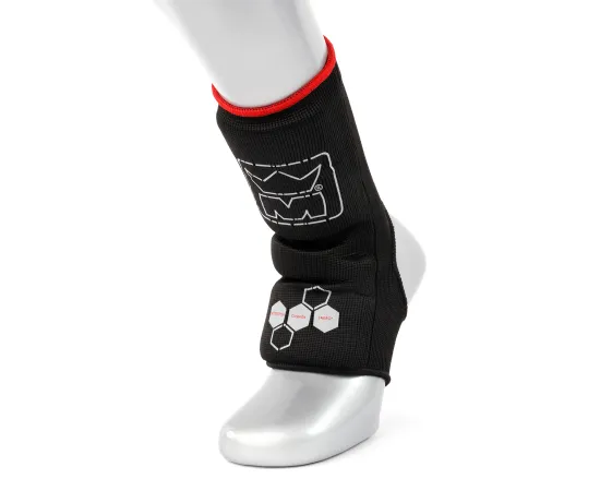 lacitesport.com - Montana ANKLEGUARD Chevillère avec renfort coup de pied, Couleur: Noir, Taille: M