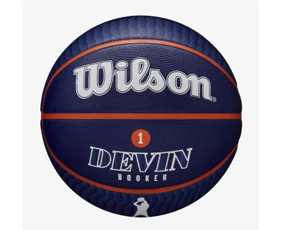 lacitesport.com - Wilson NBA Player Icon Devin Booker Ballon de basket, Taille: T7