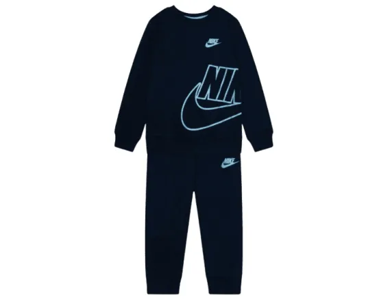 lacitesport.com - Nike Sportswear Icon Crew Survêtement Enfant, Couleur: Noir, Taille: 4/5 ans