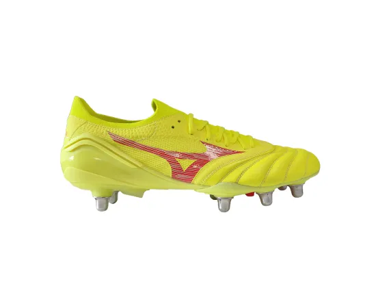 lacitesport.com - Mizuno Morelia Neo IV B Elite SI chaussures de rugby Adulte, Couleur: Jaune, Taille: 42