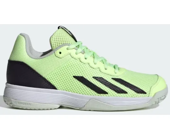 lacitesport.com - Adidas Court Flash Vert Toutes surfaces Chaussures de tennis Enfant, Taille: 31