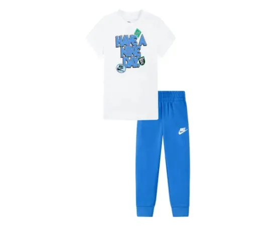 lacitesport.com - Nike Sprtswear Fleece Ensemble Enfant, Couleur: Bleu, Taille: 2/3 ans