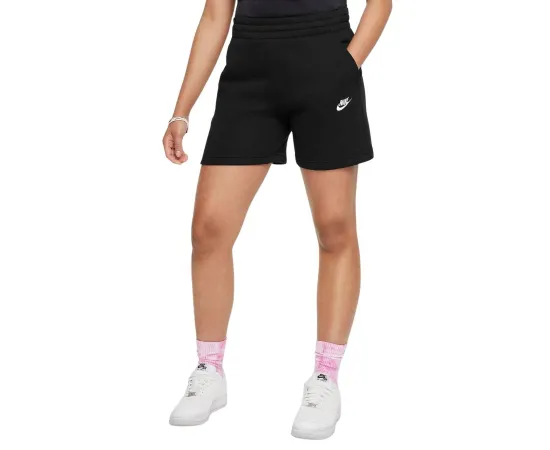 lacitesport.com - Nike Club Fleece Short en molleton Enfant, Couleur: Noir, Taille: S (enfant)