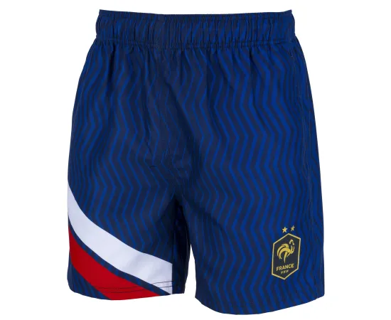 lacitesport.com - Short de bain FFF - Collection officielle Equipe de France de Football , Couleur: Bleu, Taille: S