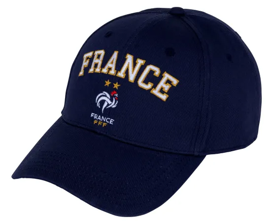 lacitesport.com - Casquette FFF - Collection officielle Equipe de France de Football - Taille réglable adulte Homme