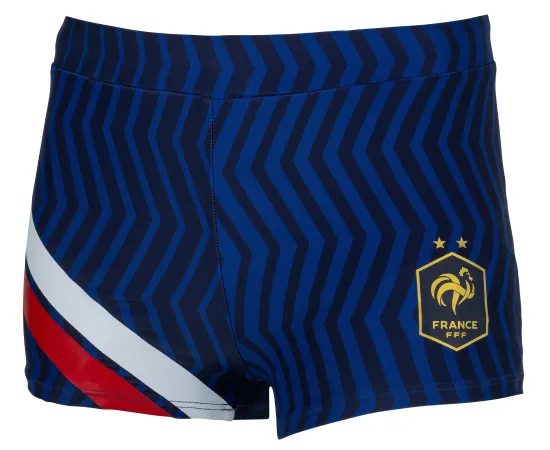 lacitesport.com - Boxer Maillot de bain FFF - Collection officielle Equipe de France de Football - Taille enfant garçon, Couleur: Bleu, Taille: 4 ans