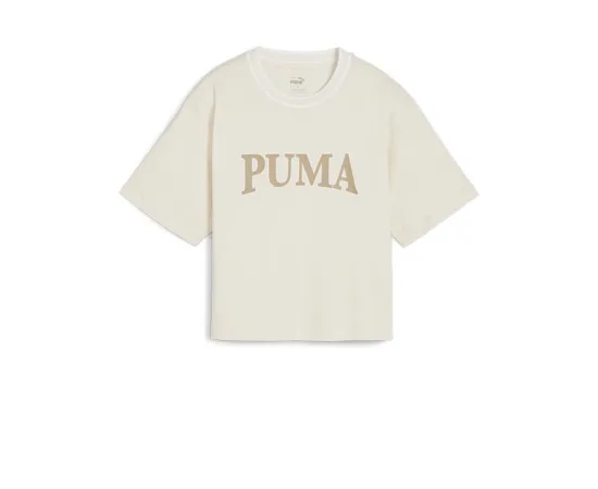 lacitesport.com - Puma Squad Graf T-shirt Femme, Couleur: Beige, Taille: L