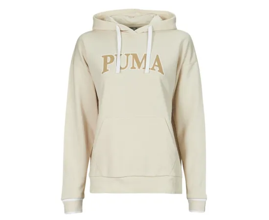 lacitesport.com - Puma Squad Sweat à capuche Femme, Couleur: Beige, Taille: L