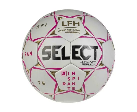 lacitesport.com - Select Ultimate Replica LFH 24/25 Ballon de handball, Couleur: Gris, Taille: T2