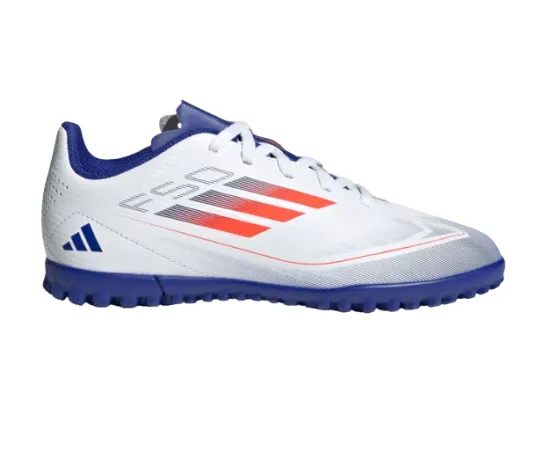 lacitesport.com - Adidas F50 Club TF Chaussures de foot Enfant, Couleur: Bleu, Taille: 32