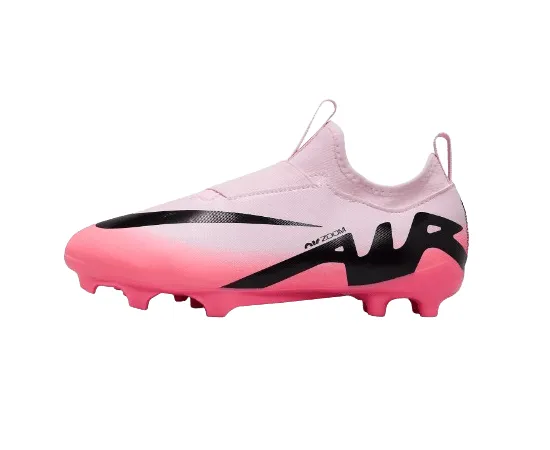 lacitesport.com - Nike Zoom Vapor 15 Academy FG Chaussures de foot Enfant, Couleur: Rose, Taille: 36