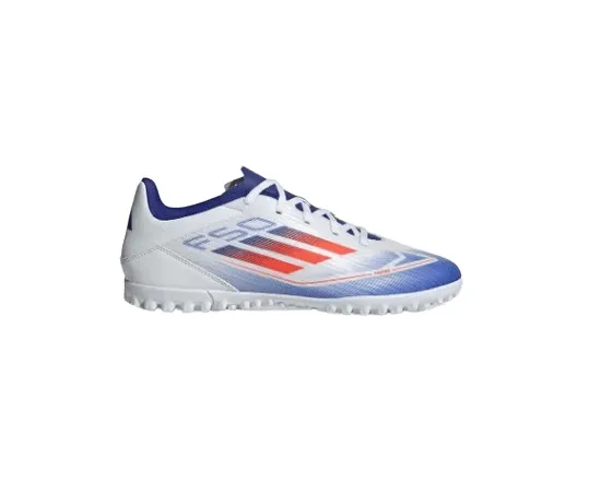 lacitesport.com - Adidas F50 Club TF Chaussures de foot Adulte, Couleur: Blanc, Taille: 40